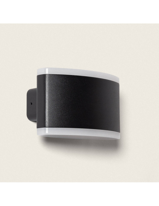 Applique Murale Extérieure LED 12W Éclairage Rectangulaire Noire Bertol Applique Murale Extérieure LED 12W Éclairage Rectangulaire Noire Bertol