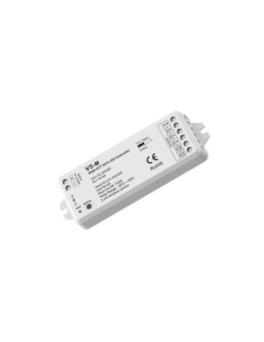 Contrôleur Variateur LED de dernière génération 12/24V DC pour Ruban LED RGBWW