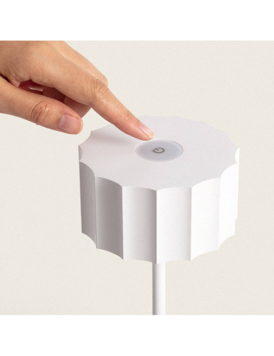 Lampe à Poser LED 3W Portable pour Extérieur avec Batterie USB Rechargable Cesc