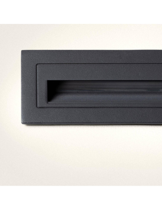Balise Murale Extérieure LED 3W Encastrable Anthracite Path