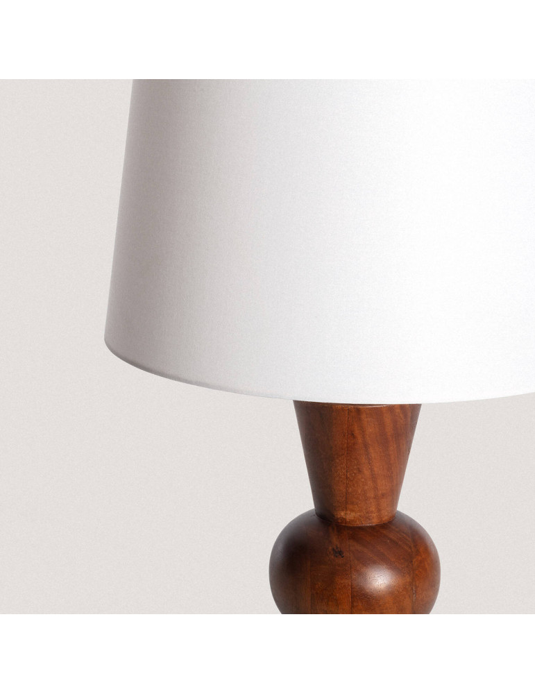 Lampe à Poser en bois Vinda ILUZZIA