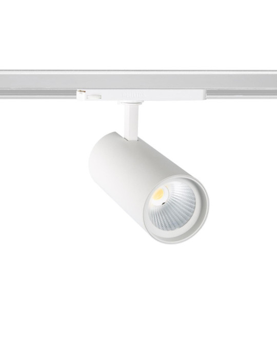 Spot LED sur Rail Triphasé 40W d'Angelo PHILIPS Xitanium Blanc Spot LED sur Rail Triphasé 40W d'Angelo PHILIPS Xitanium Blanc
