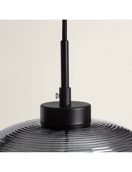 Suspension Métal et Verre Beryl