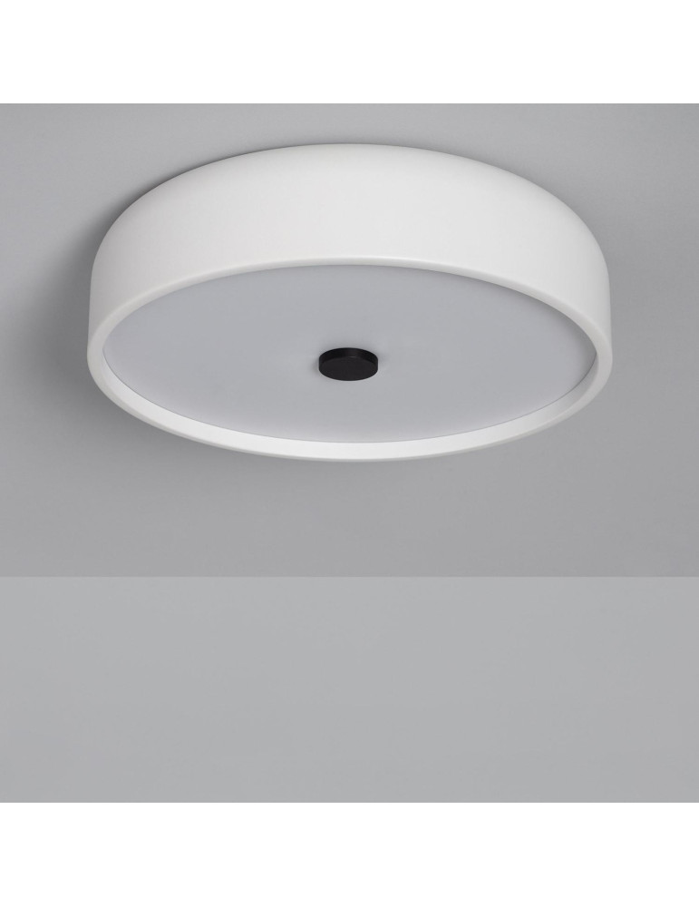 Plafonnier LED Rond Métal 24W CCT Sélectionnable Eyelight Ø350 mm
