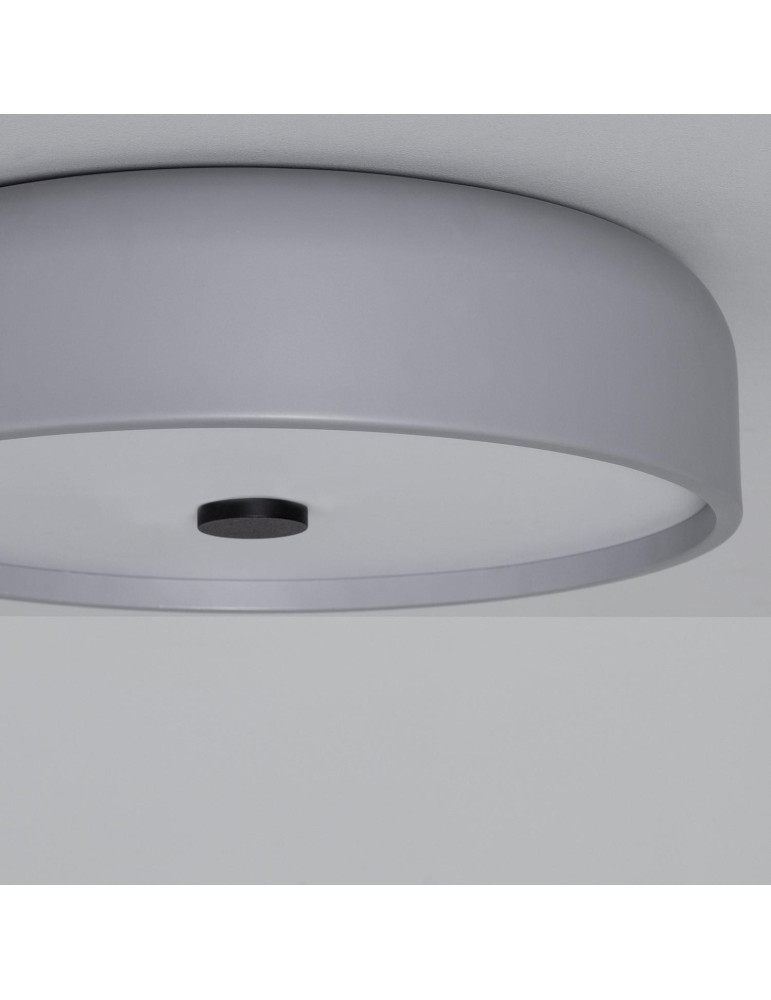 Plafonnier LED Rond Métal 24W CCT Sélectionnable Eyelight Ø350 mm