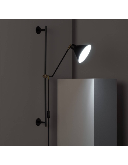 Lampe Murale Orientable Métal Oga
