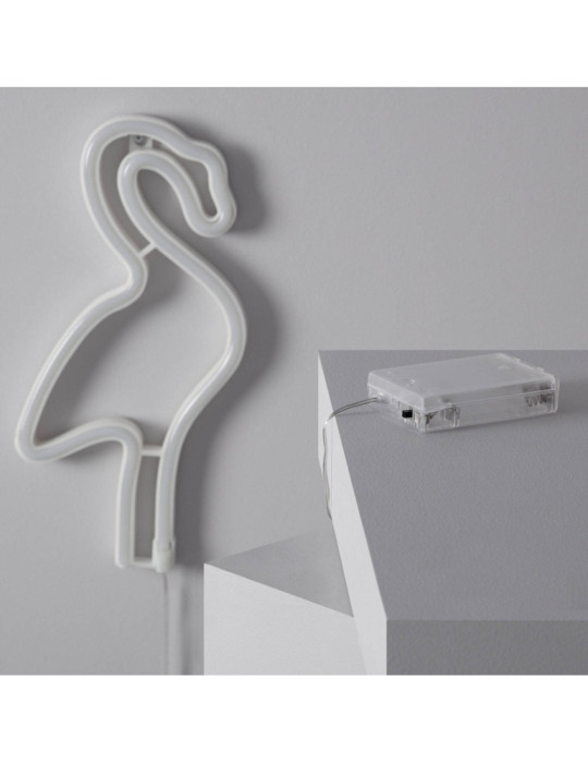 Néon LED Flamingo à Piles