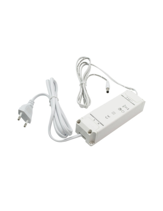 Transformateur 24V DC 40W 1.66A avec Prise