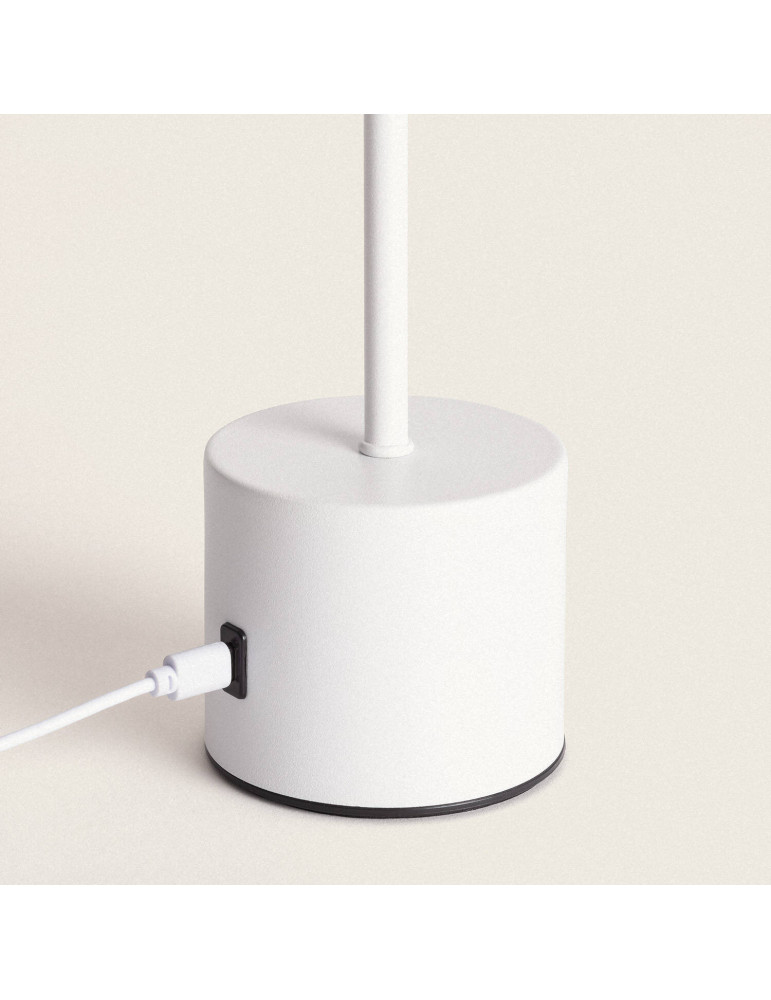 Lampe à Poser LED Portative 2W Zimba avec Batterie Rechargeable USB