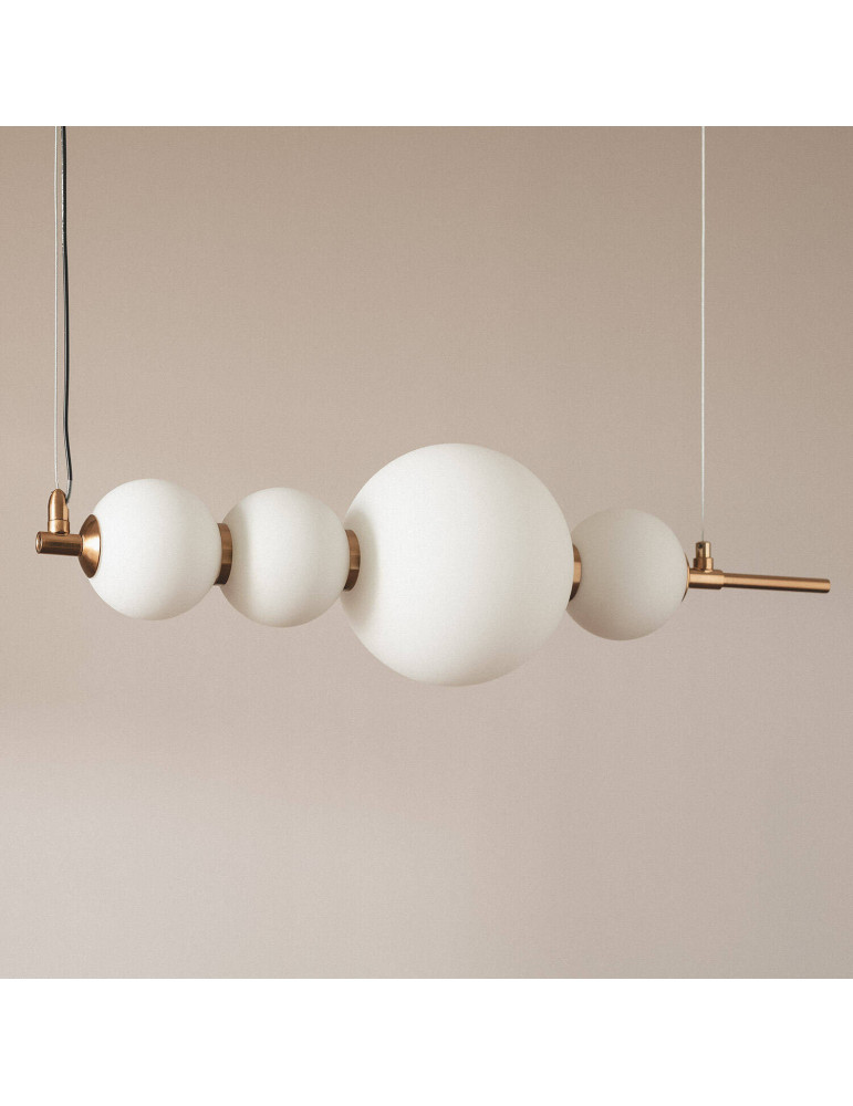 Suspension LED 4.2W Métal et Verre Atira