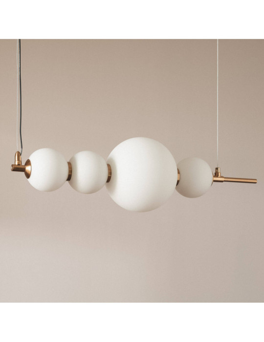 Suspension LED 4.2W Métal et Verre Atira