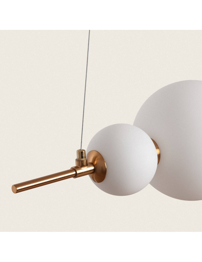 Suspension LED 4.2W Métal et Verre Atira