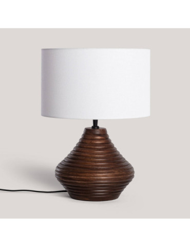 Lampe à Poser Bois Akriti ILUZZIA