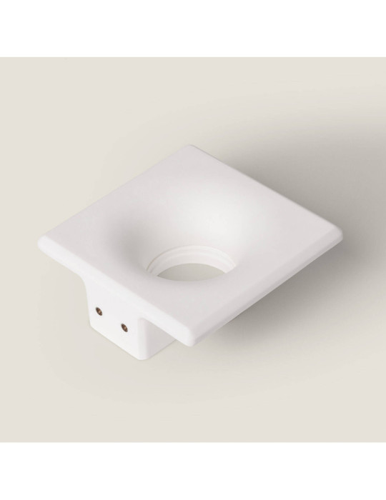 Collerette Downlight Intégration Plâtre/Placo pour Ampoule LED GU10 / GU5.3  Coupe 120x120 mm Collerette Downlight Intégration Plâtre/Placo pour Ampoule LED GU10 / GU5.3  Coupe 120x120 mm