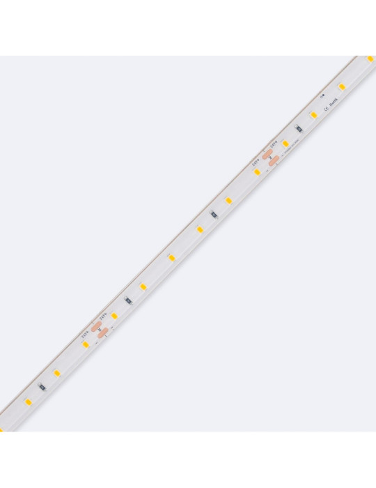 Ruban LED 24V DC SMD Silicone FLEX 60LED/m 5m IP68 Largeur 10mm Coupe tous les 10cm
