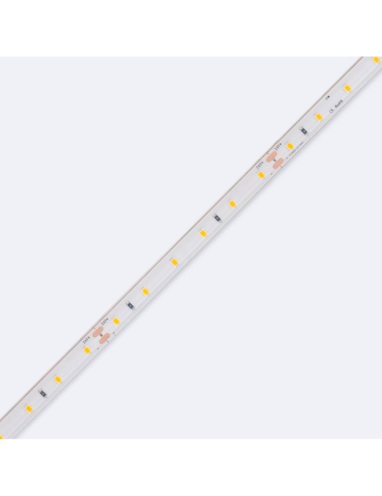 Ruban LED 24V DC SMD Silicone FLEX 60LED/m 5m IP68 Largeur 10mm Coupe tous les 10cm