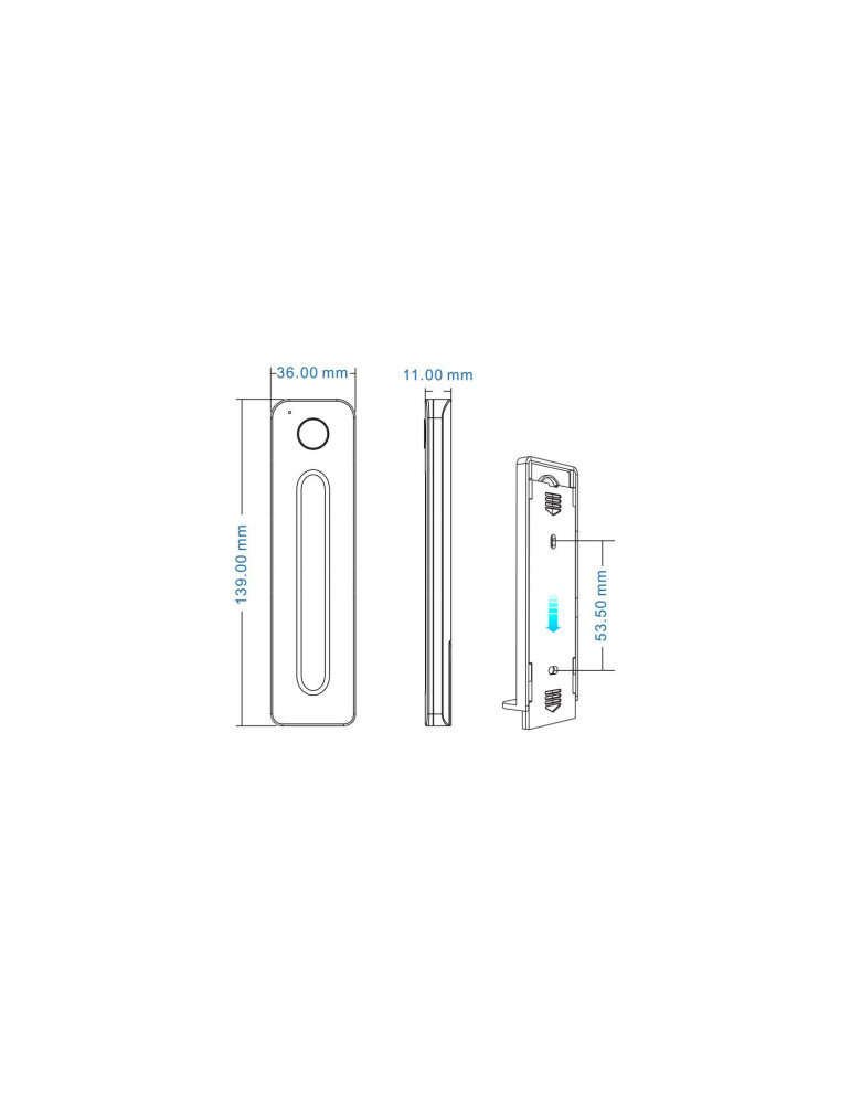 Télécommande RF pour Variateur LED CCT