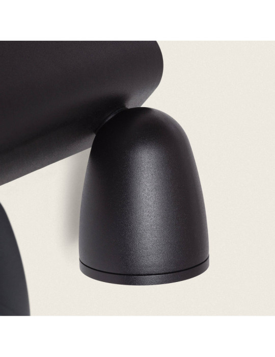 Applique Murale Extérieure LED 12W Aluminio Abel Large 2 Spots