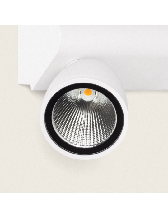 Applique Murale Extérieure LED 12W Aluminio Abel Large 2 Spots