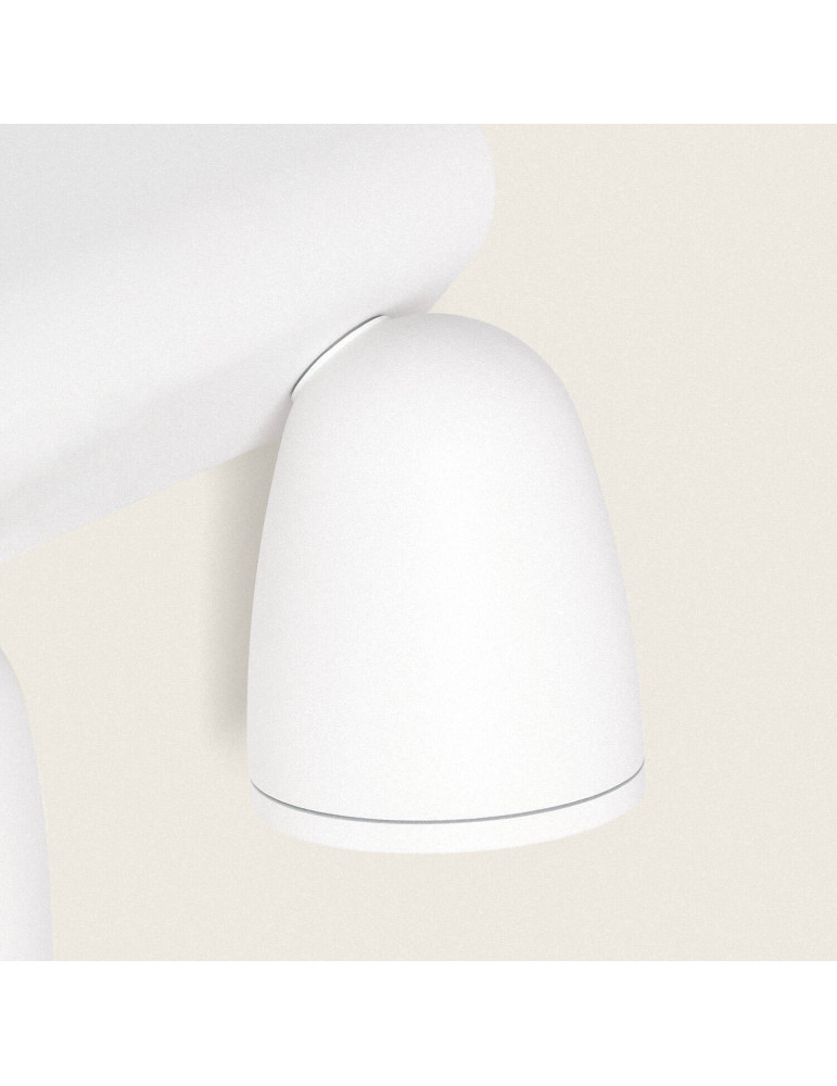 Applique Murale Extérieure LED 12W Aluminio Abel Large 2 Spots