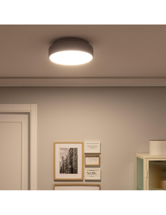 Plafonnier LED Rond Métal CCT Sélectionnable Wingu 15W Ø300 mm