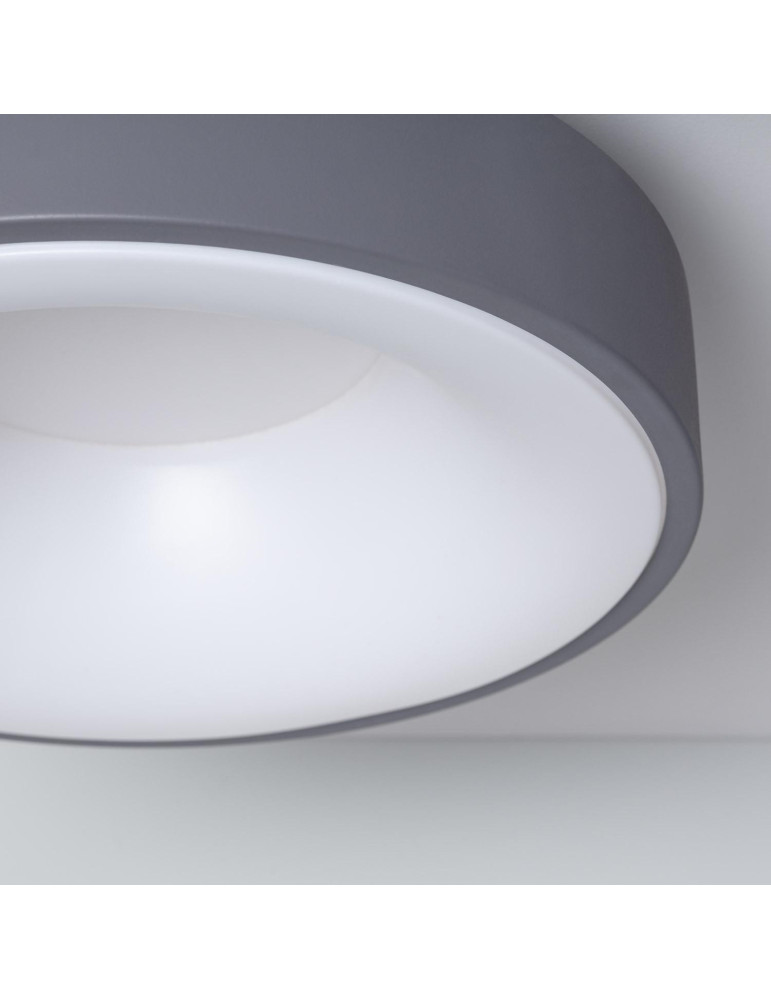 Plafonnier LED Rond Métal CCT Sélectionnable Wingu 15W Ø300 mm