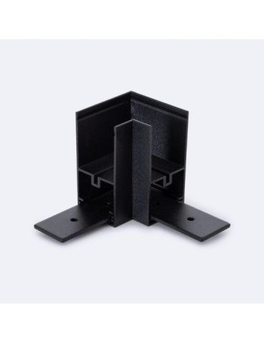 Raccord en L Horizontal pour Rail Magnétique SuperSlim Suspendu 25mm 48V