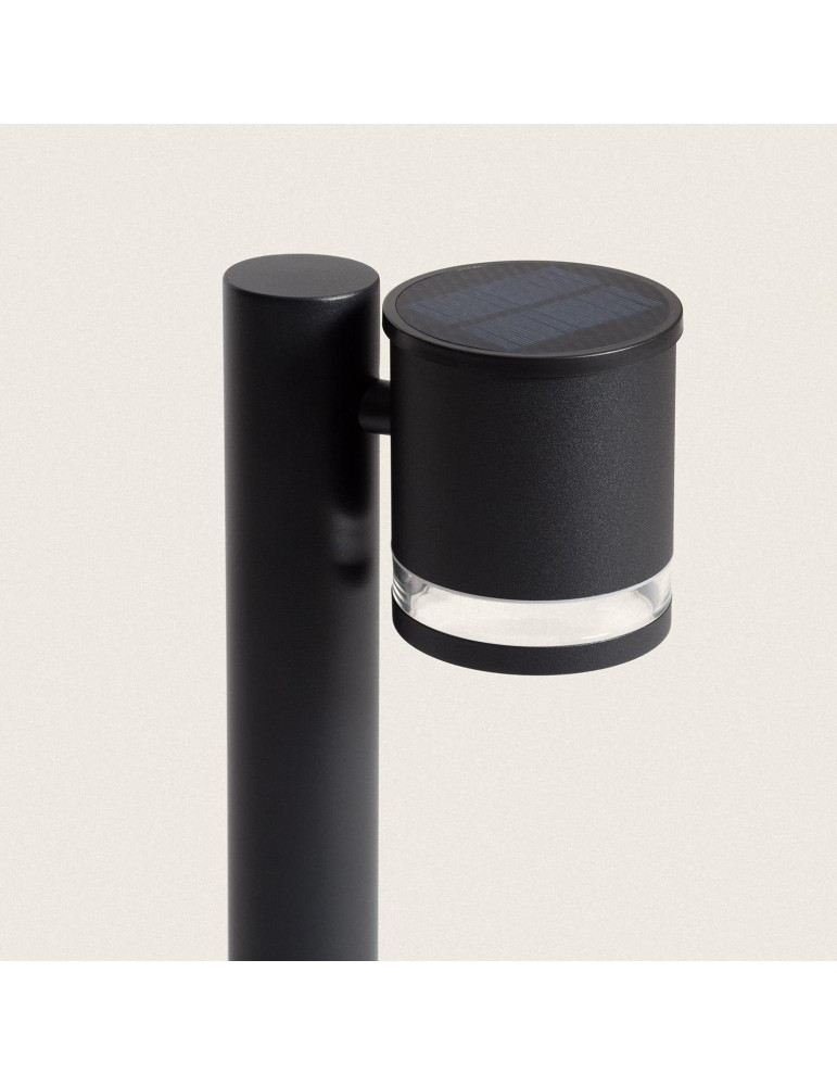 Balise sur Pied Extérieure Solaire LED 50cm Aluminium Draco