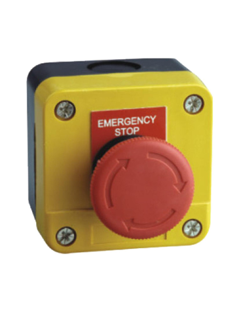 Boîtier en Saillie avec Bouton d'Arrêt d'Urgence MAXGE Ø40mm