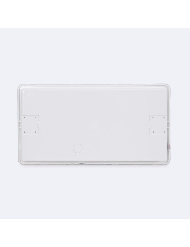 Éclairage de Secours LED Encastré/Saillie 130lm Permanent/Non Permanent avec Panneau IP65 Coupe 150x310 mm