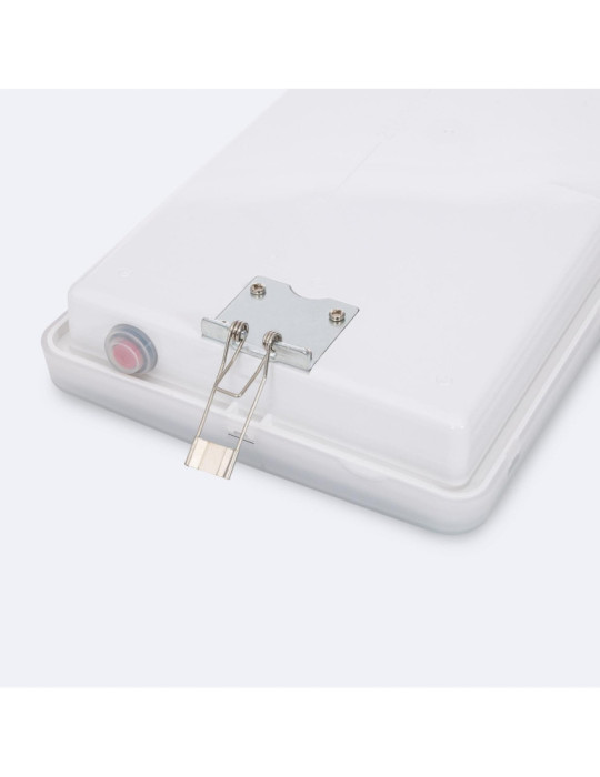 Éclairage de Secours LED Encastré/Saillie 130lm Permanent/Non Permanent avec Panneau IP65 Coupe 150x310 mm