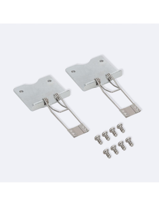 Éclairage de Secours LED Encastré/Saillie 130lm Permanent/Non Permanent avec Panneau IP65 Coupe 150x310 mm