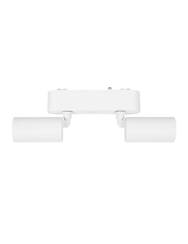 Spot LED sur Rail Magnétique 25mm Extra-Plat 10W Double 48V Blanc