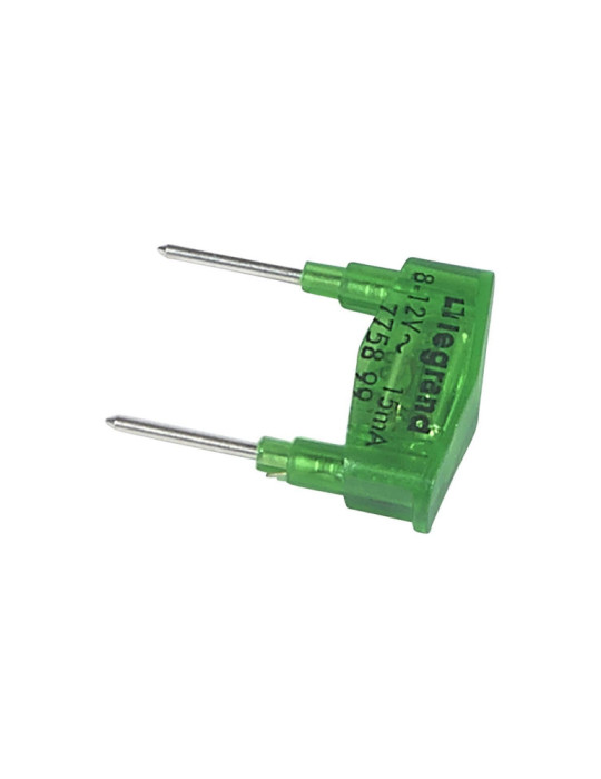 Lampe de Rechange Plexo Verte 12V 15mA LEGRAND 069499