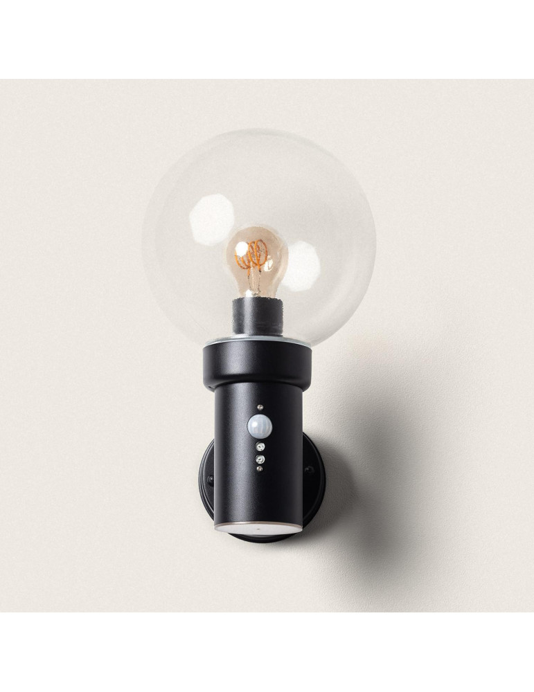 Applique Murale Extérieure Acier Inoxydable avec Détecteur PIR Optic