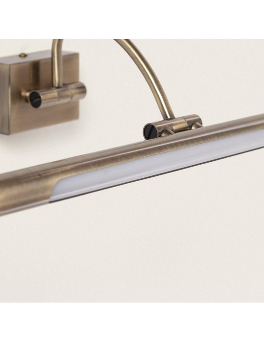 Applique Murale LED pour Tableau Eski - Laiton Antique