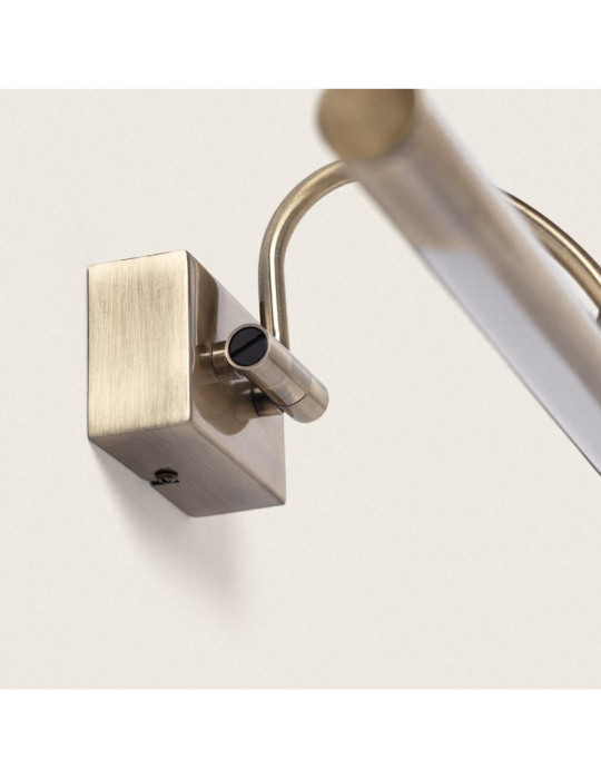 Applique Murale LED pour Tableau Eski - Laiton Antique