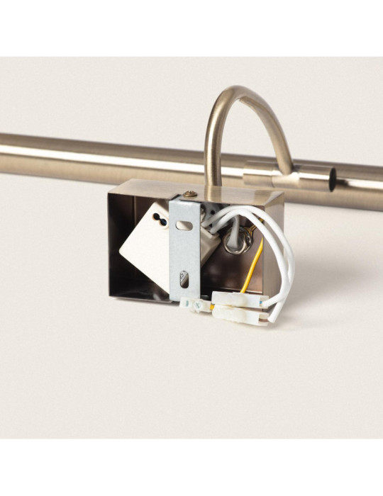 Applique Murale LED pour Tableau Eski - Laiton Antique