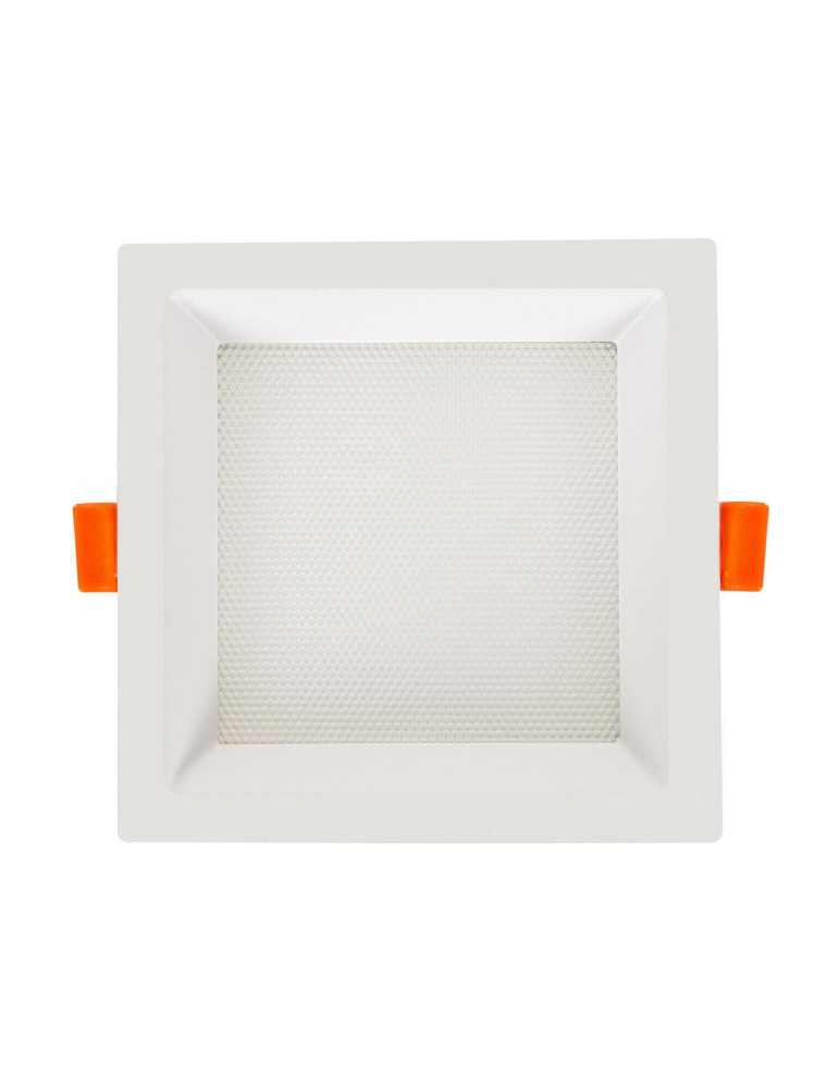 Dalle LED 10W Carrée CCT Microprismatique LIFUD Coupe 110x110 mm