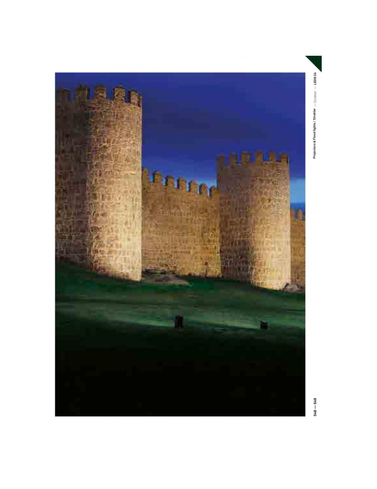 Projecteur Hubble Aluminium COB 11.5W IP65 LEDS-C4 05-9989-Z5-CM