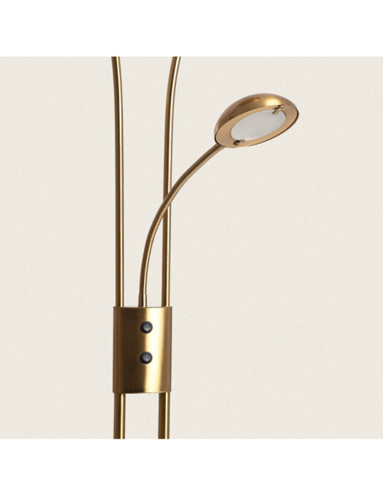 Lampadaire avec LED de Lecture Métal Ethan