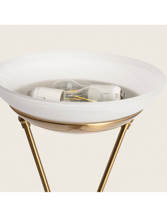 Lampadaire avec LED de Lecture Métal Ethan