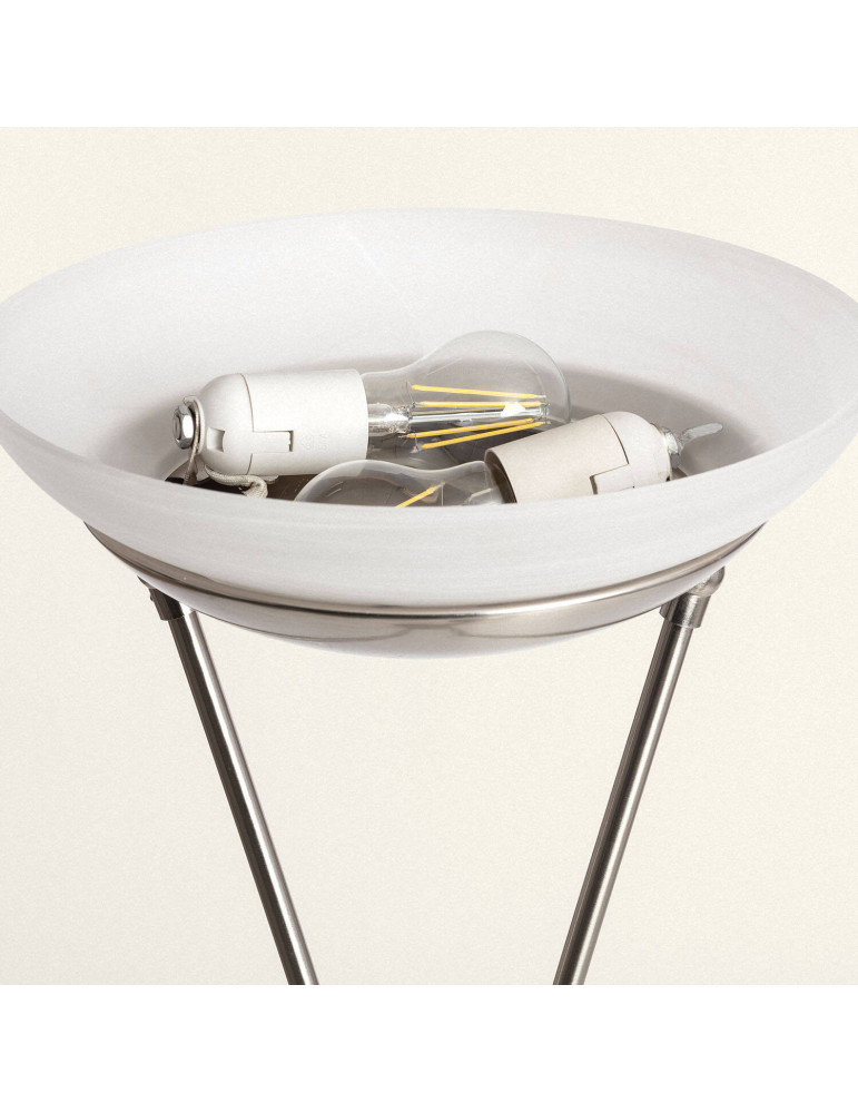 Lampadaire avec LED de Lecture Métal Ethan