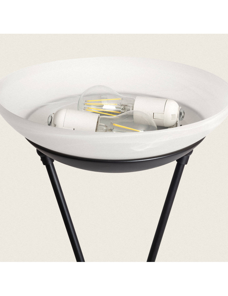 Lampadaire avec LED de Lecture Métal Ethan