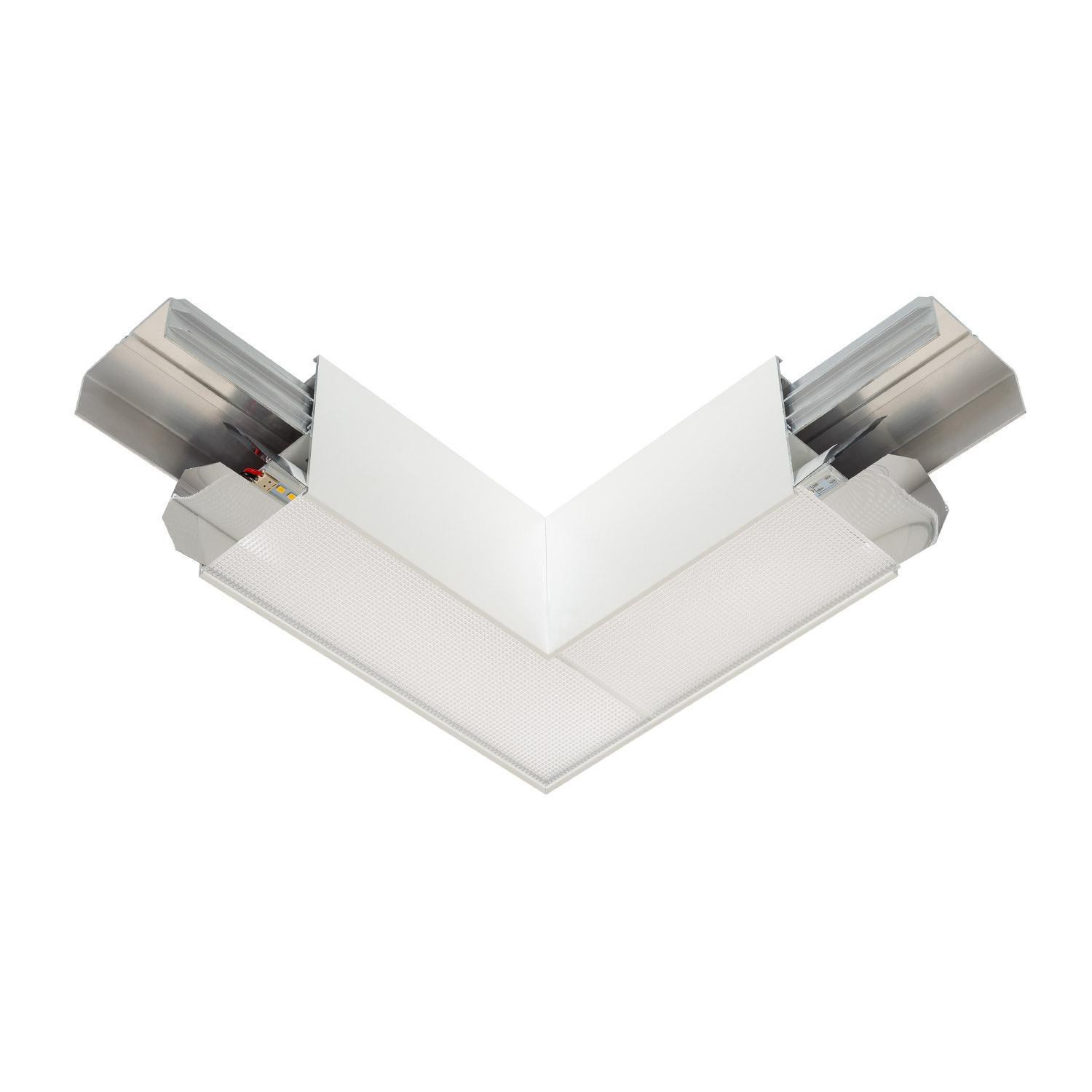 Jonction L pour Barre Linéaire LED Turner 8W Blanc neutre 4000K Blanc