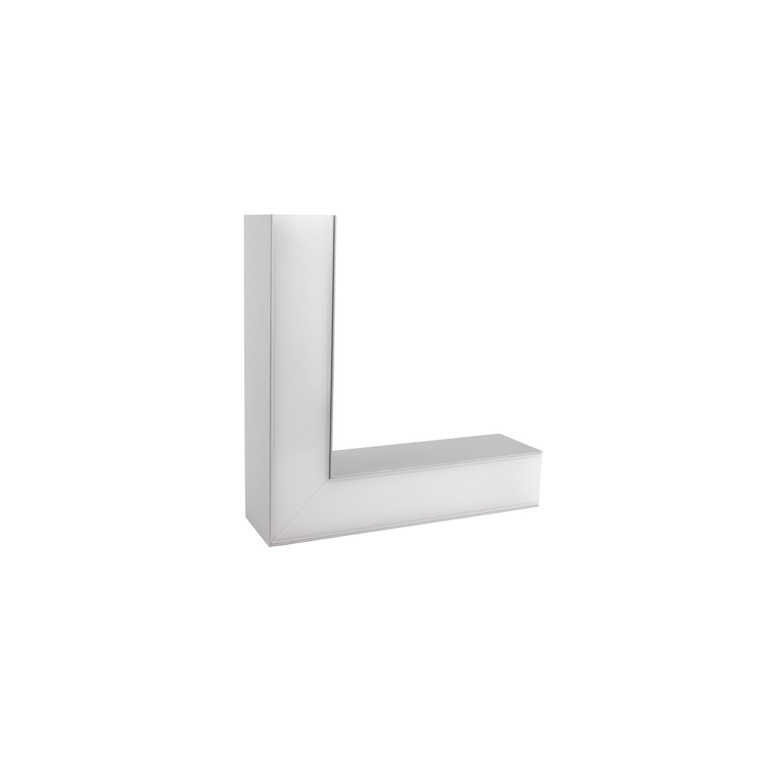 Jonction L pour Barre Linéaire LED Turner 8W Blanc froid 6000K Argent