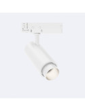 Spot LED Fasano Cylindre 30W pour Rail Triphasé Dimmable Blanc