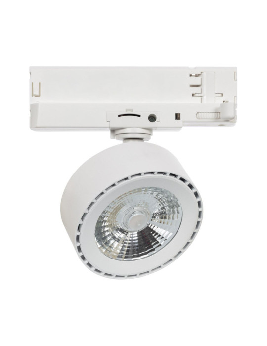 Spot LED sur Rail Triphasé 20W Onuba CCT Blanc