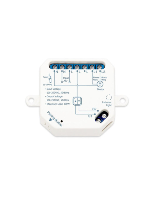 Interrupteur WiFi Volets Roulants Automatiques Interrupteur WiFi Volets Roulants Automatiques