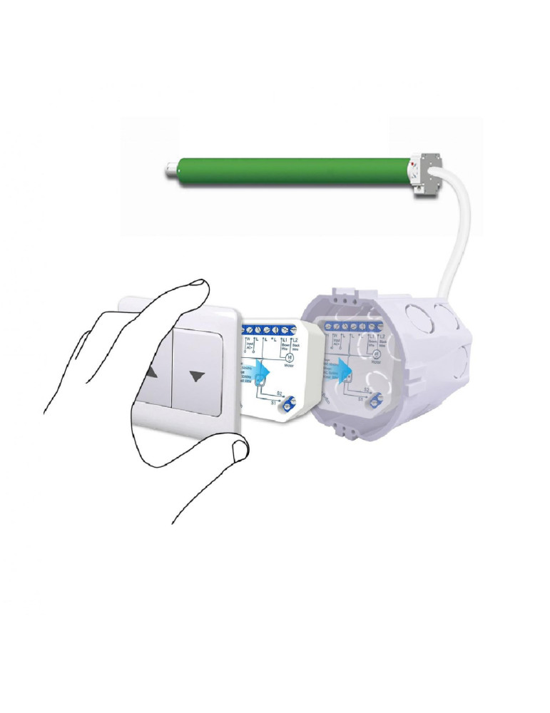 Interrupteur WiFi Volets Roulants Automatiques